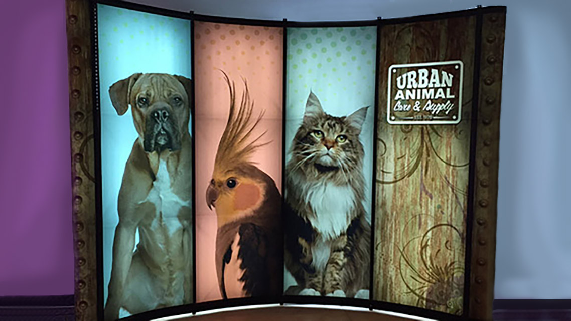 Mirage Pop-Up Display